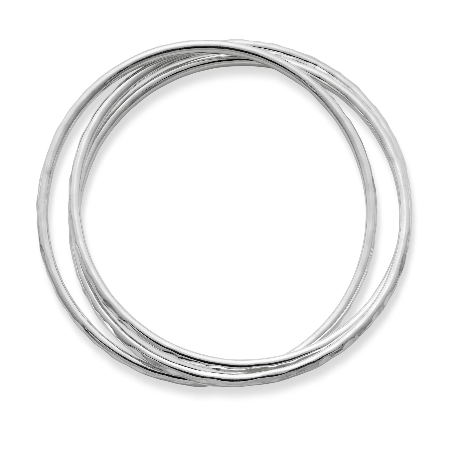 Linked Bangle Bracelets