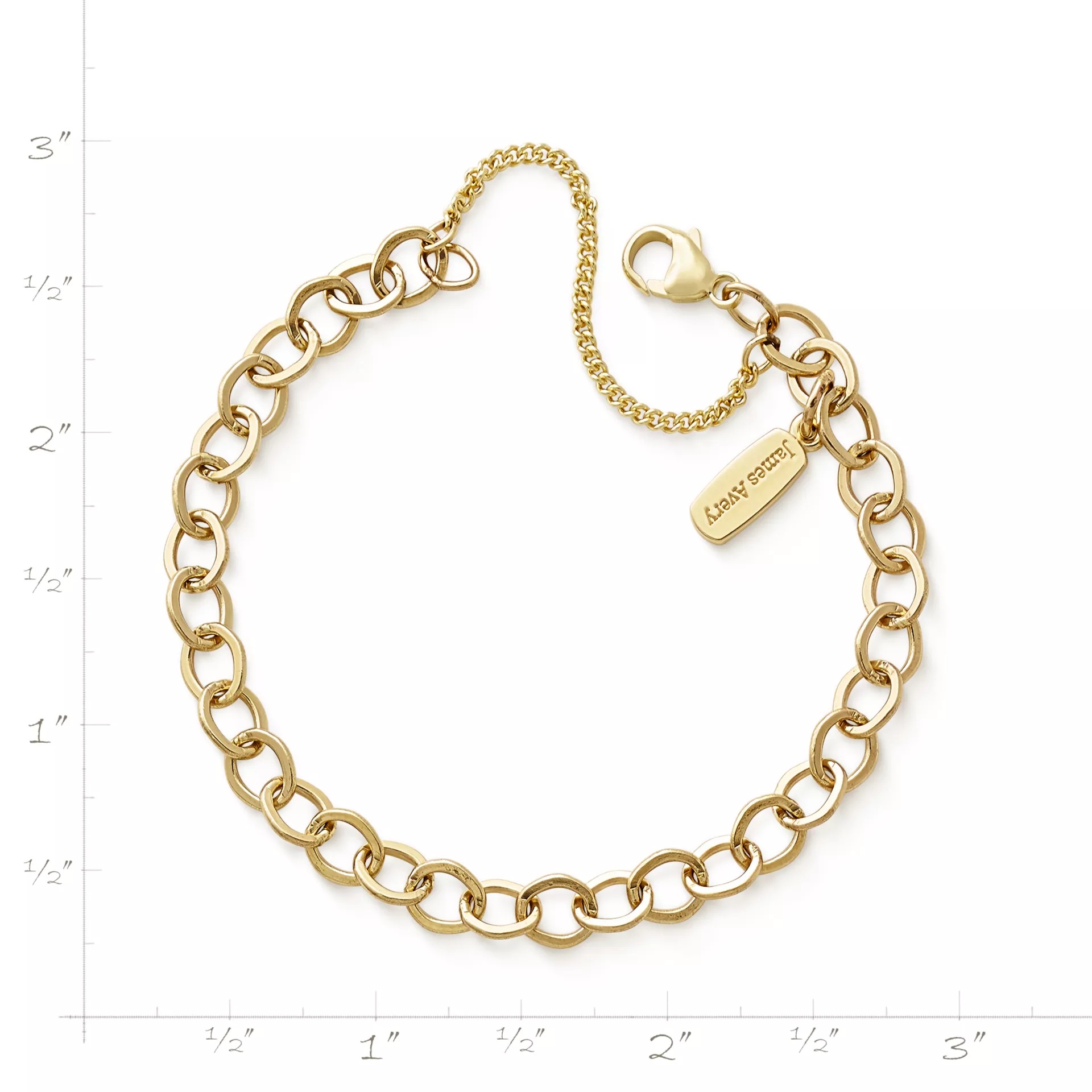 Forged Link Charm Bracelet - Image 3