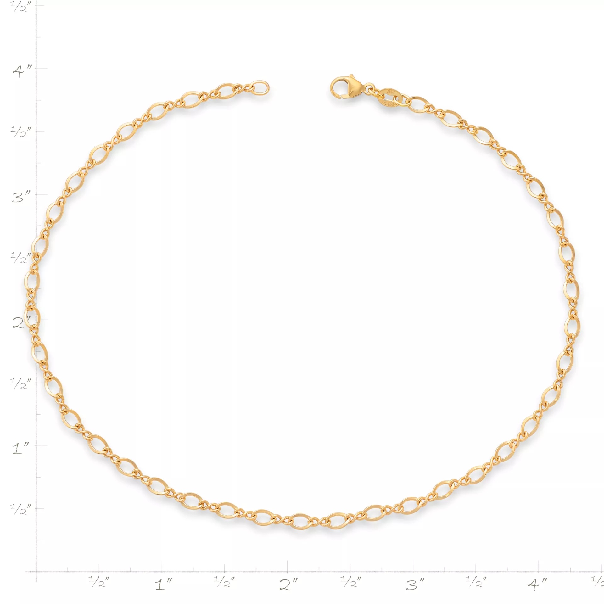 Medium Twist Anklet - Image 5
