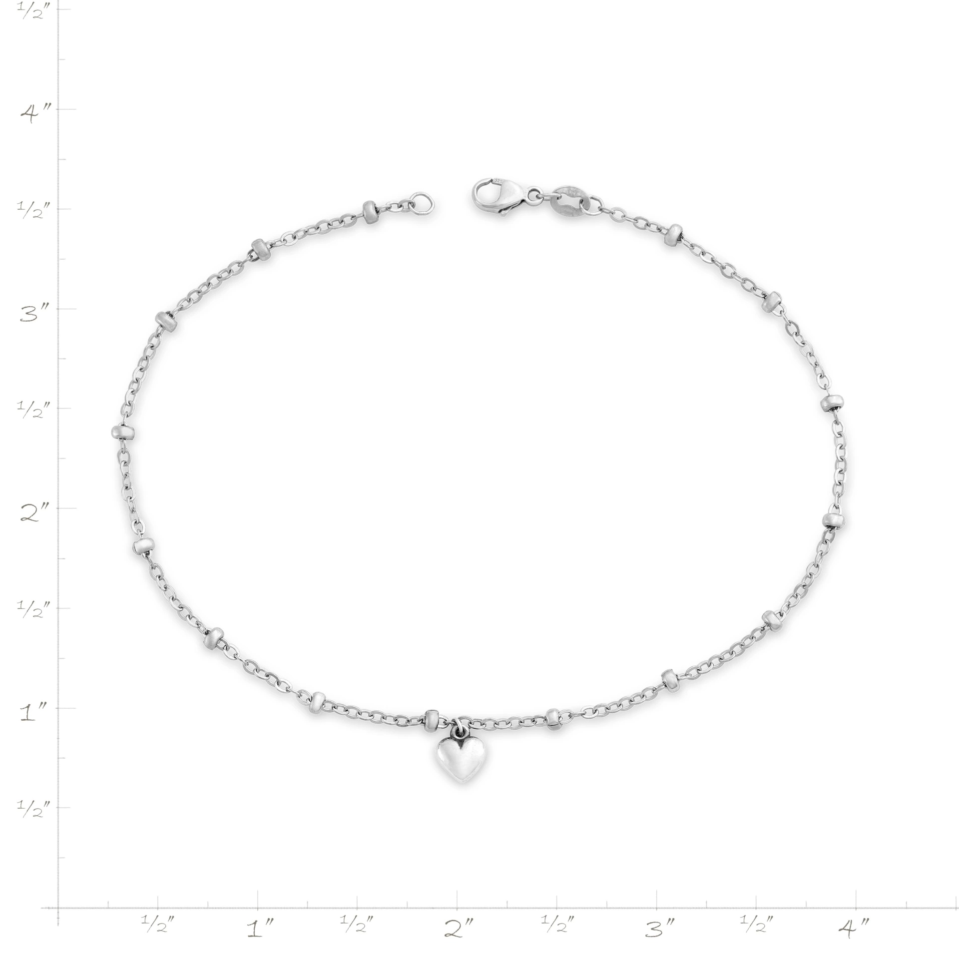Heart Drop Anklet - Image 6