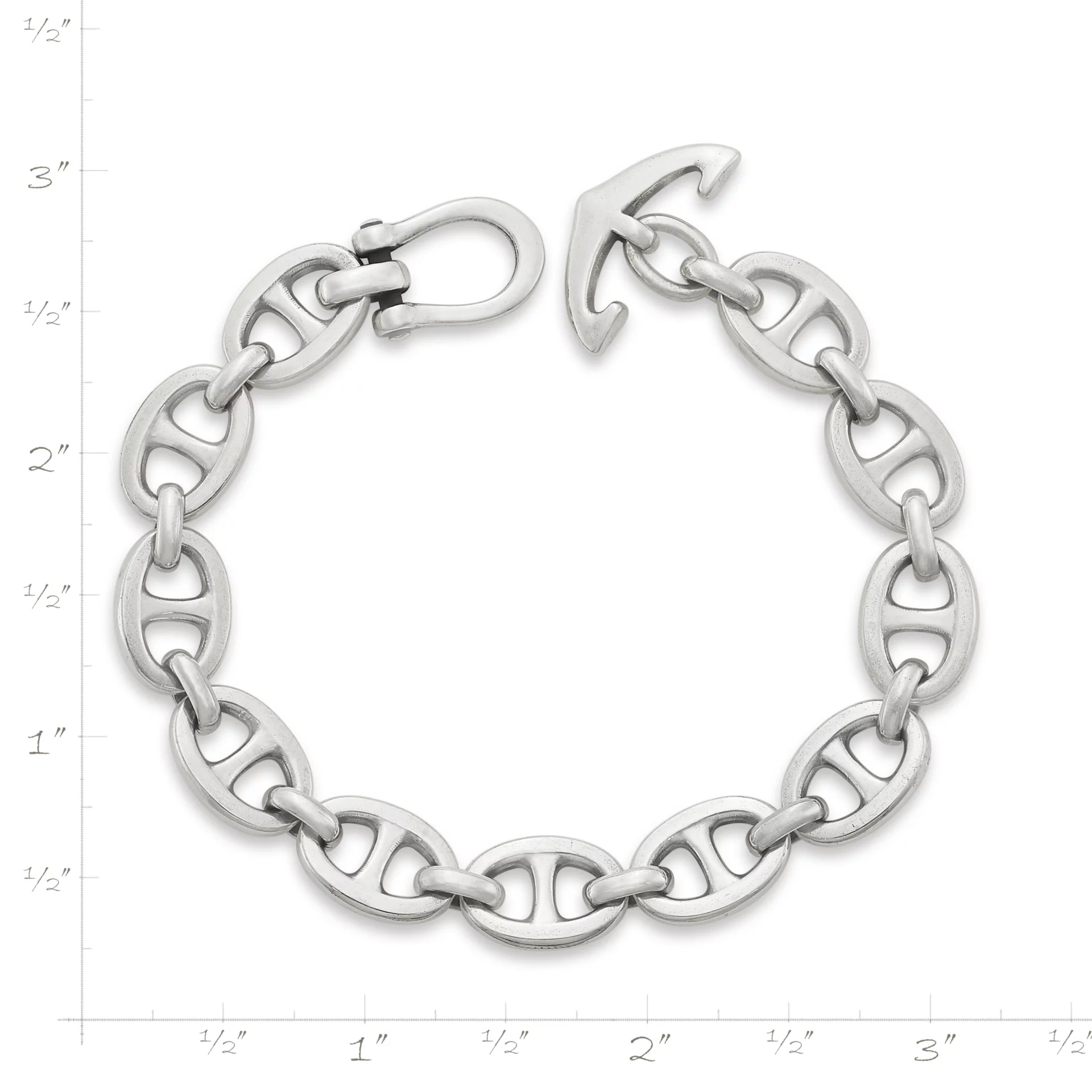 Anchor Chain Link Bracelet - Image 5