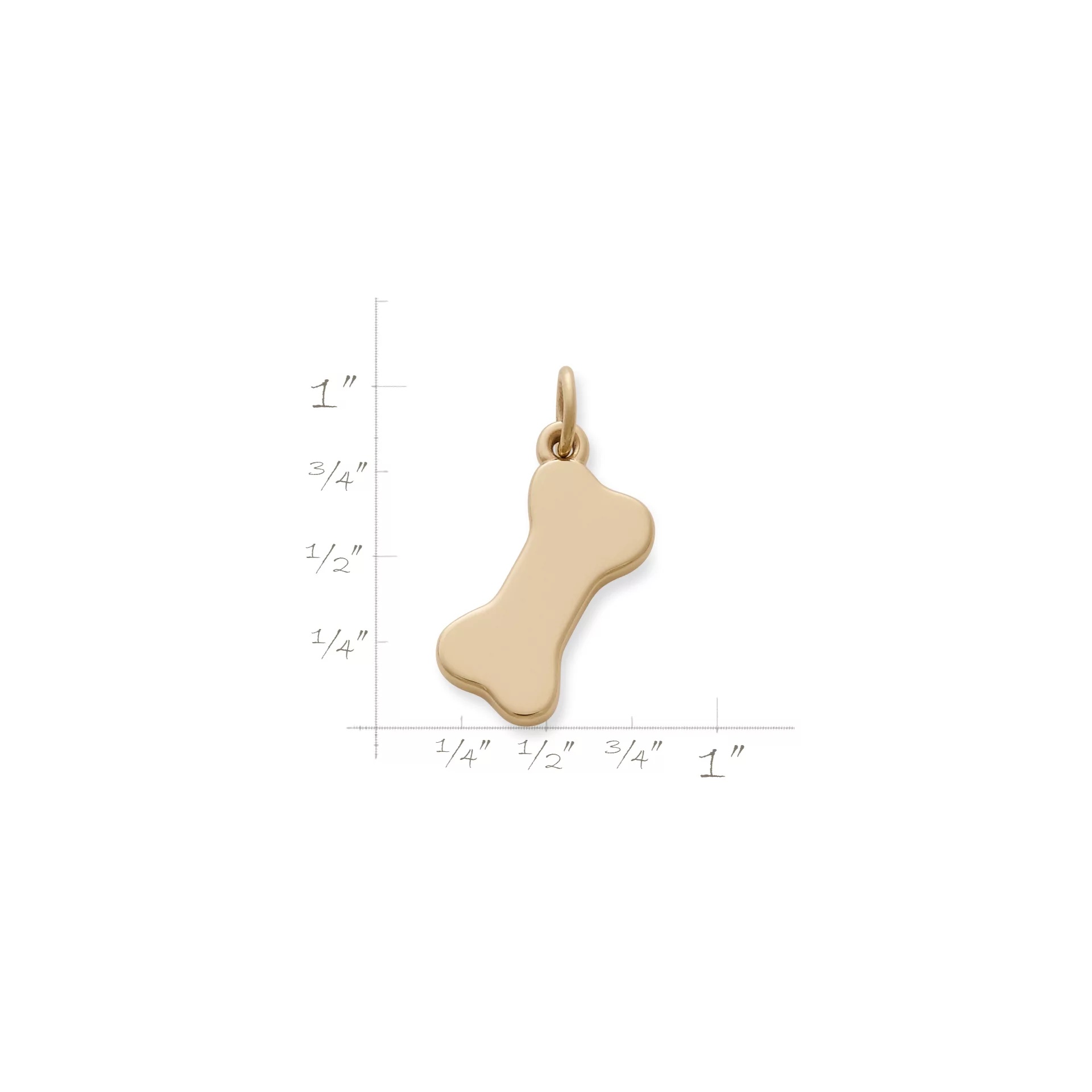 Engravable Dog Bone Charm - Image 3