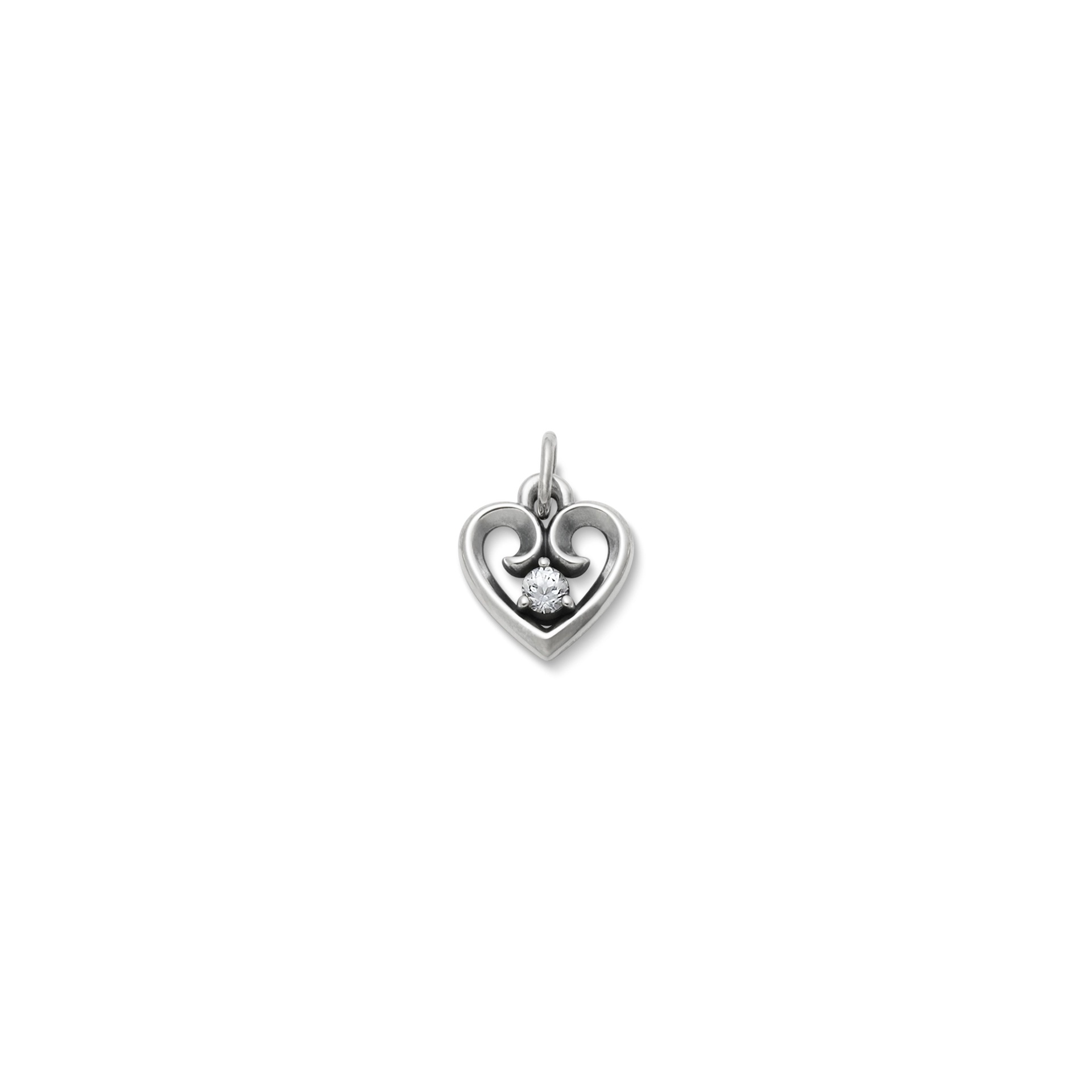 Avery Remembrance Heart Birthstone Charm