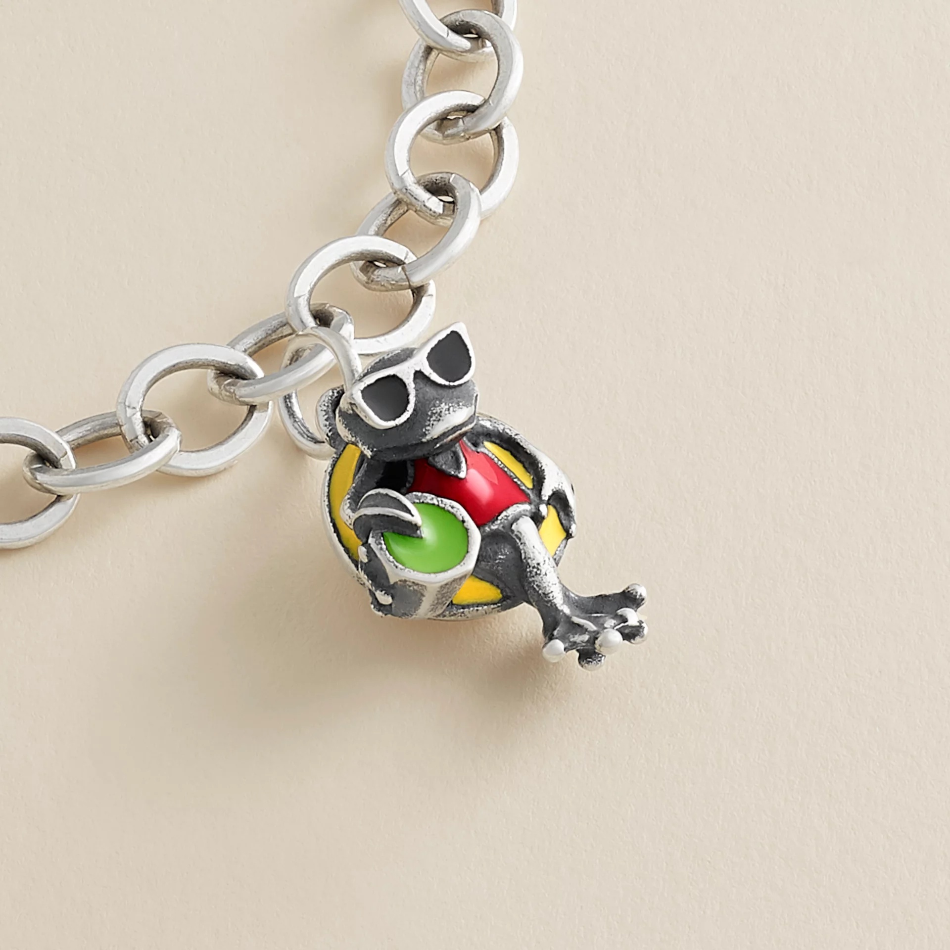 Enamel Party Frog Charm - Image 2