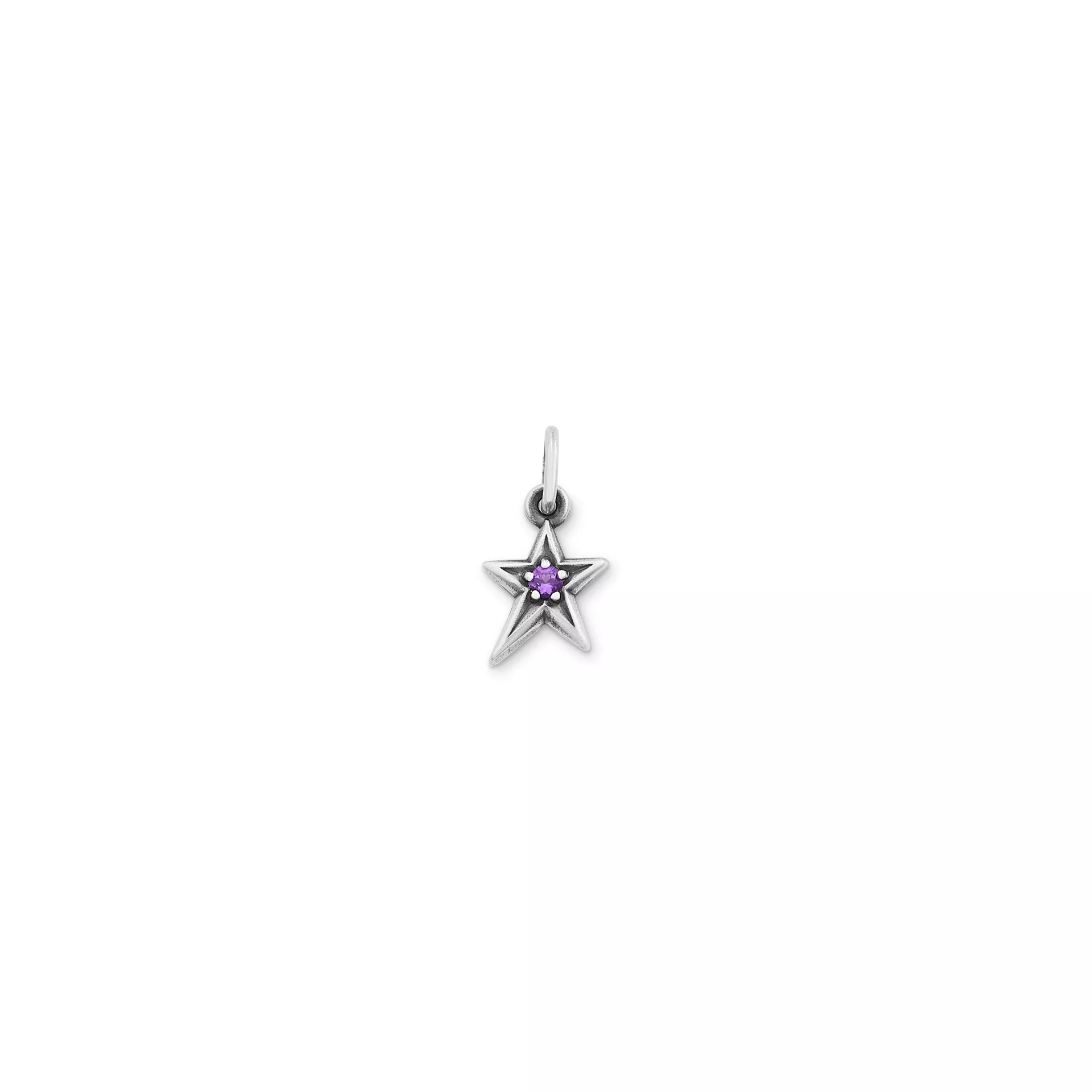 Shining Star Birthstone Charm