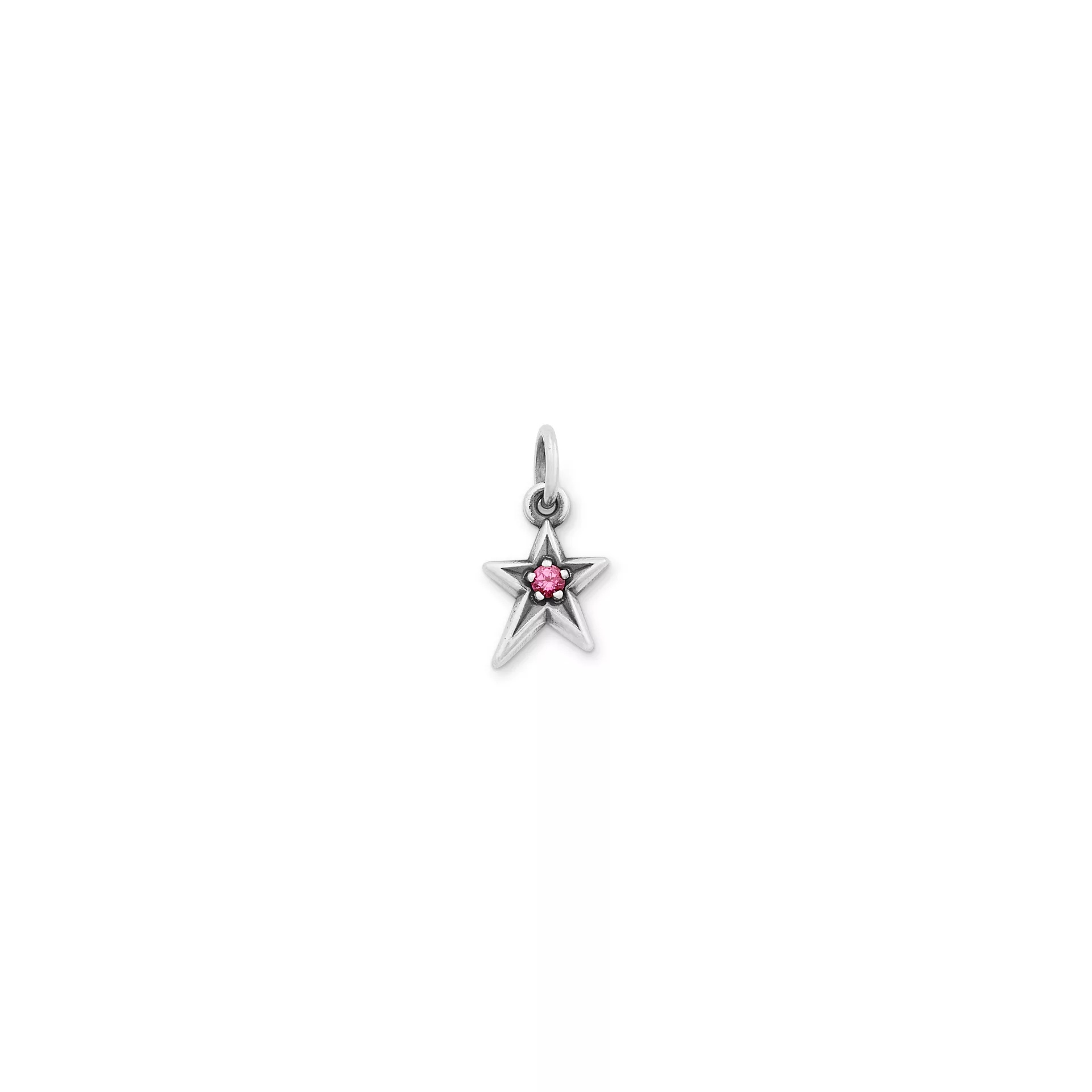 Shining Star Birthstone Charm