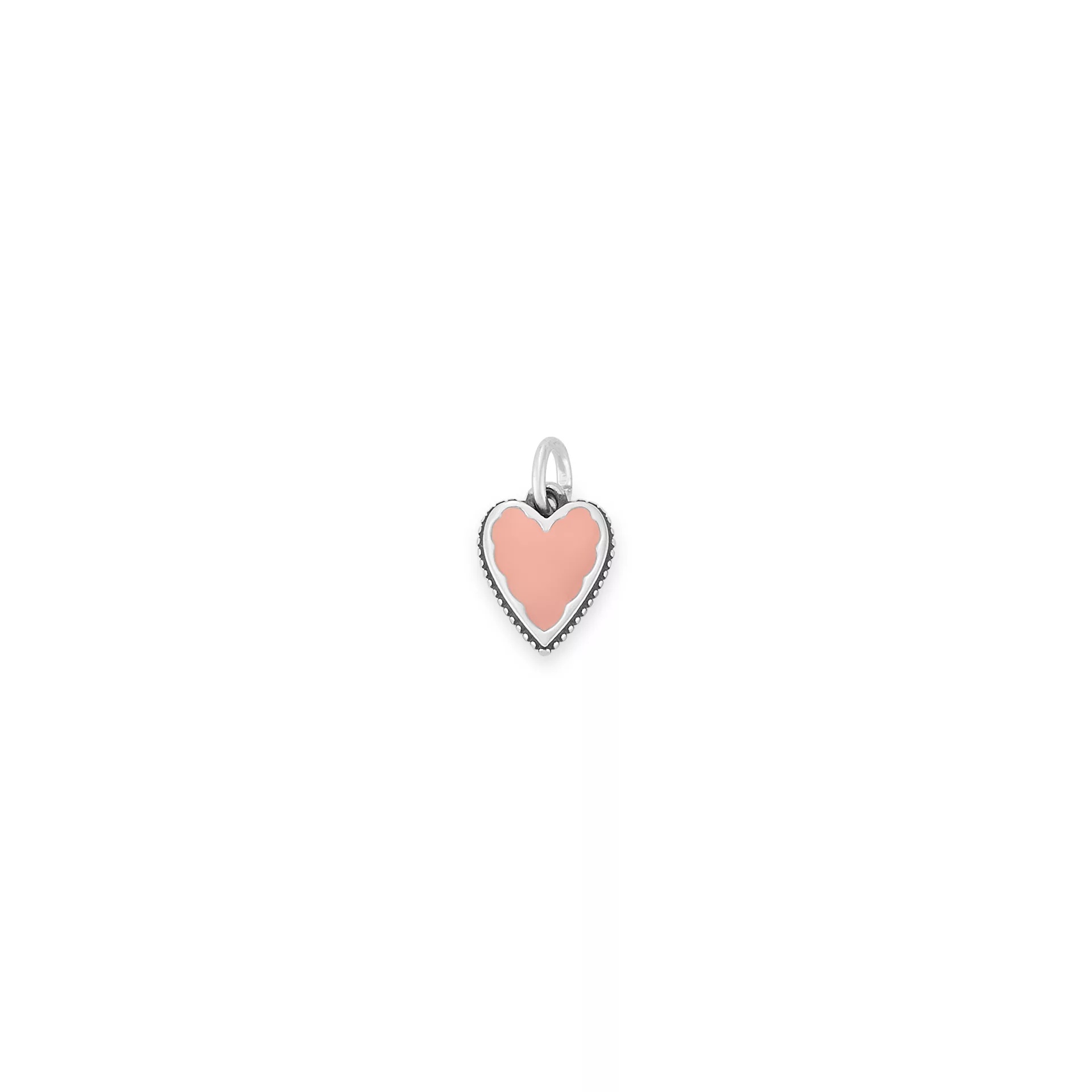 Enamel Heart Charm