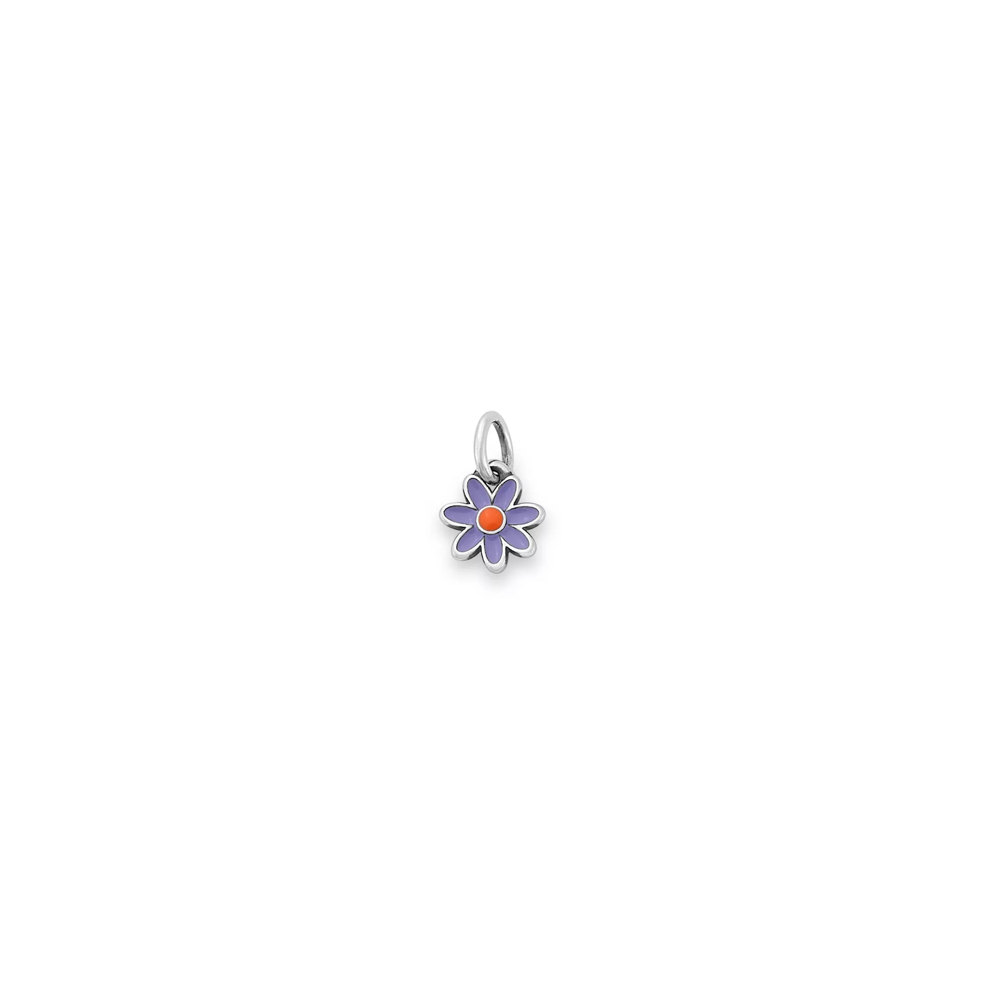 Enamel Mini Flower Charm