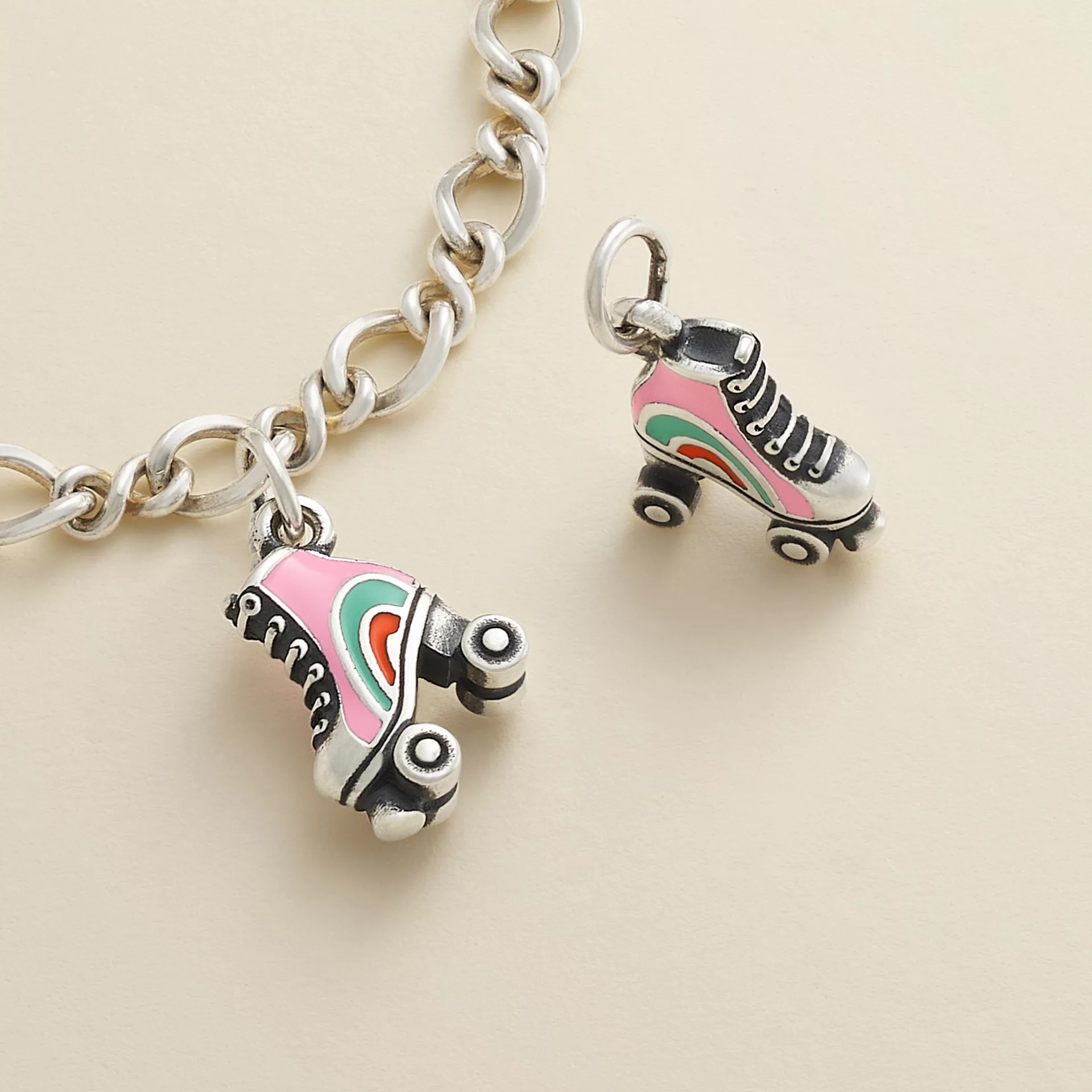 Enamel Roller Skate Charm - Image 3