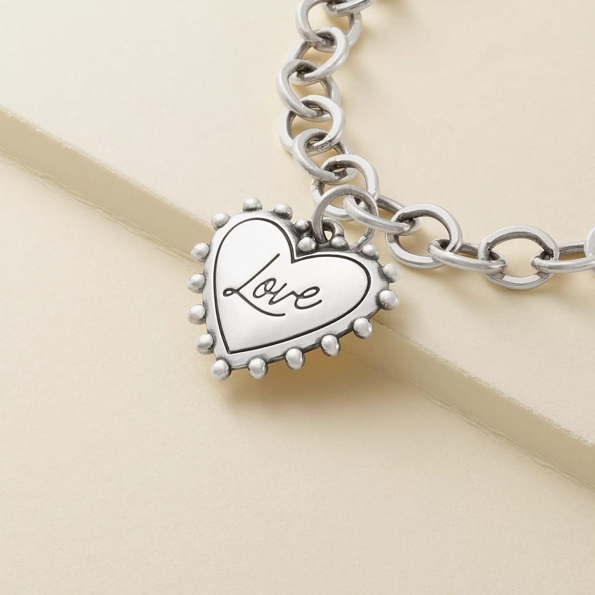 Beaded Heart Love Charm - Image 2