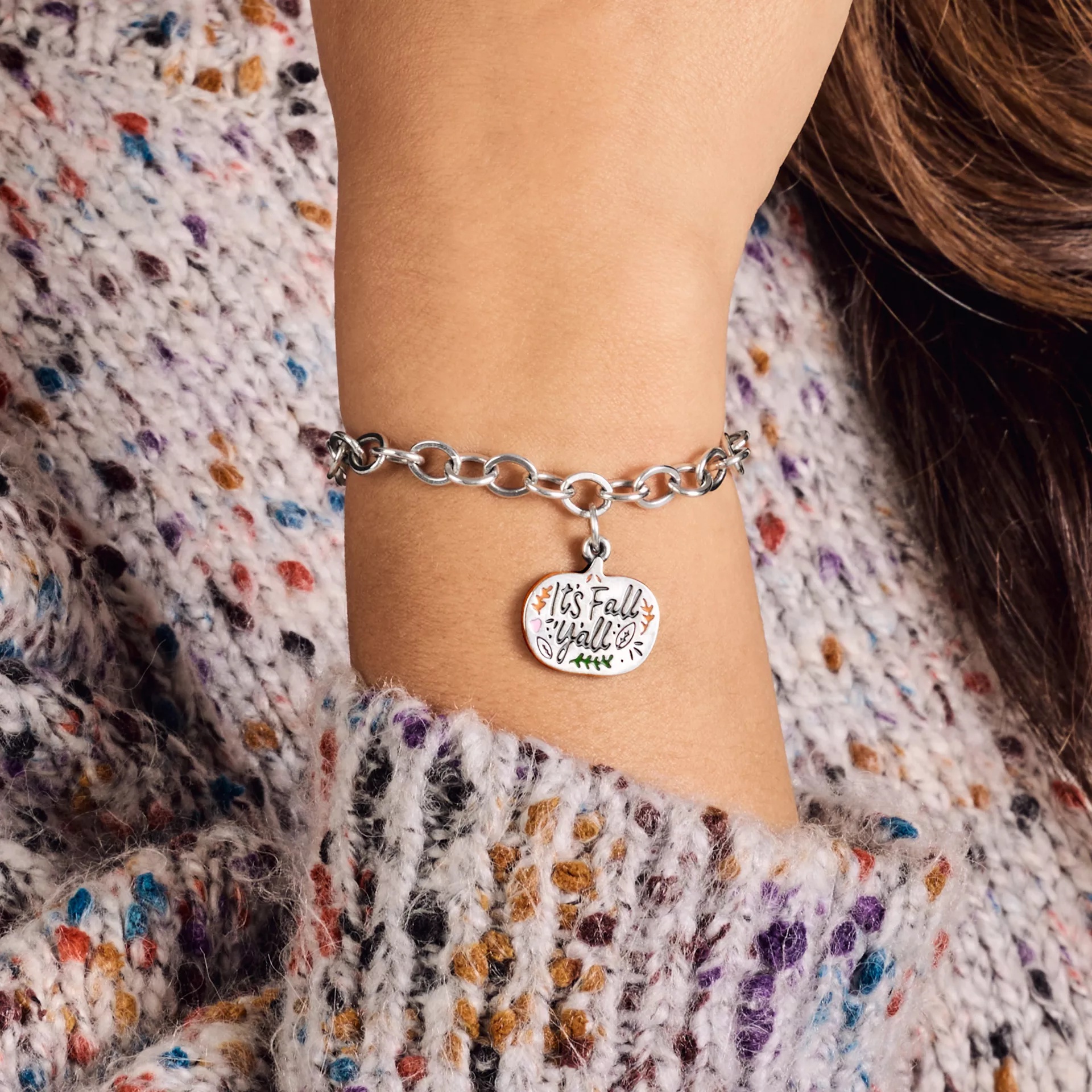 Enamel It's Fall Y'all Charm - Image 3