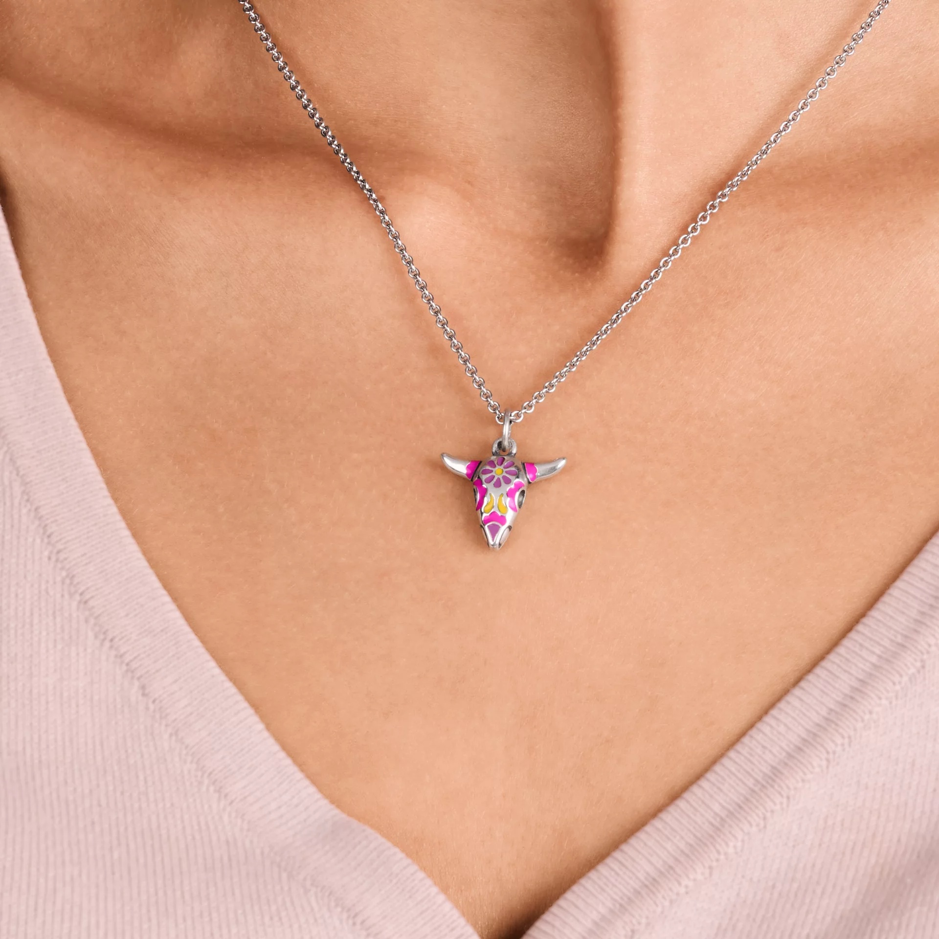 Enamel Desert Bloom Charm - Image 3