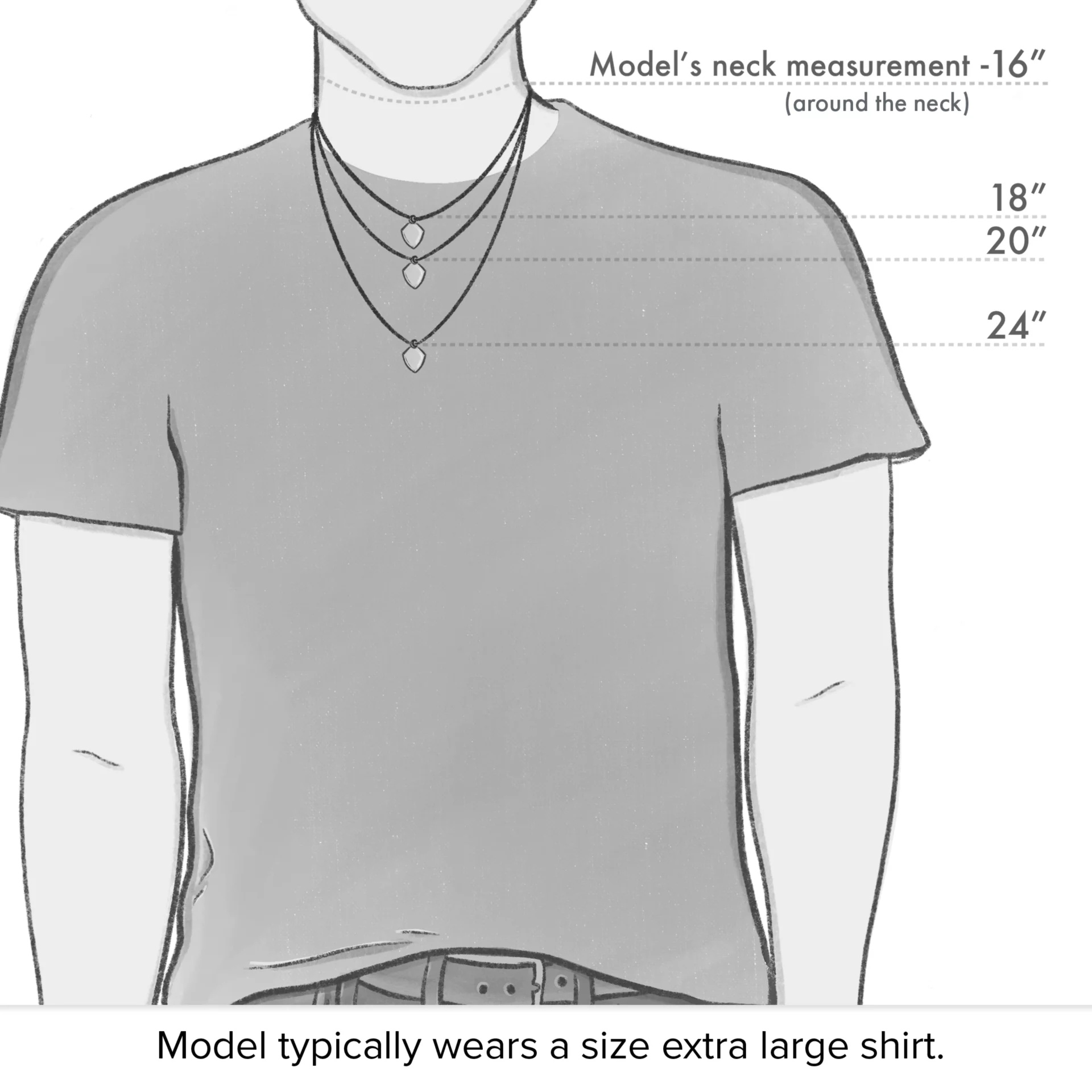 Rectangle Foxtail Necklace - Image 8