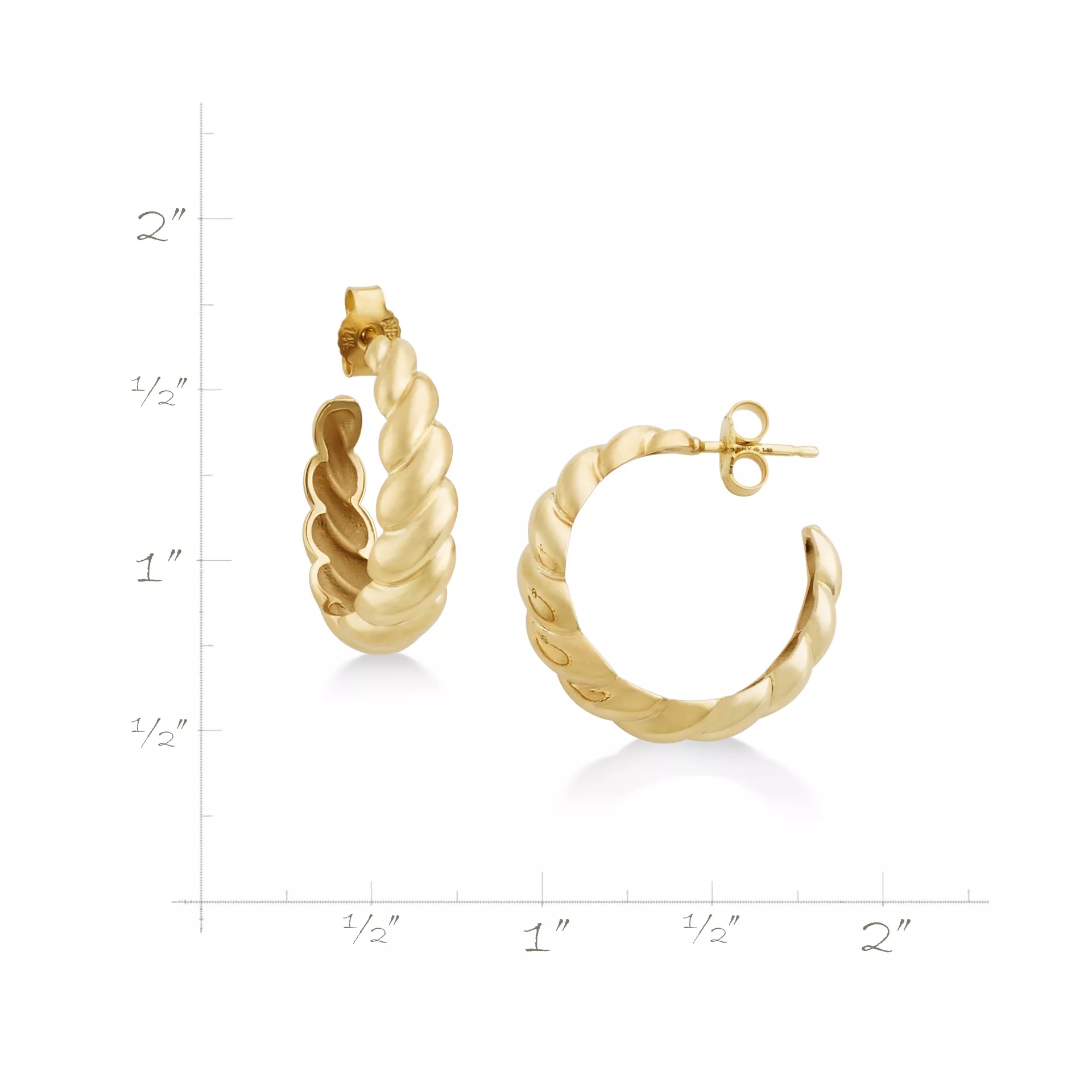 Half Twist Hoops - Image 5