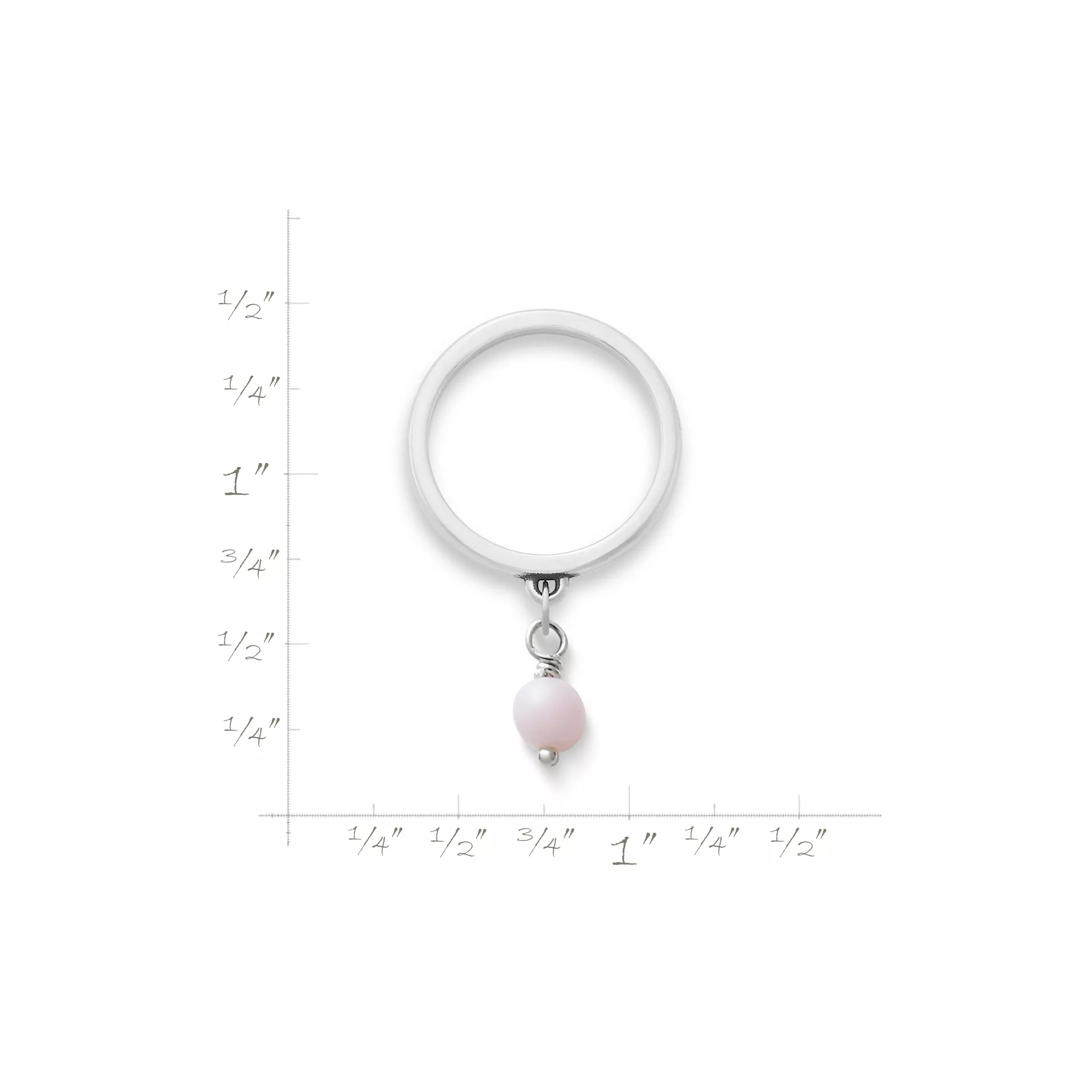 Glass Enhancer Bead Dangle Ring - Image 2