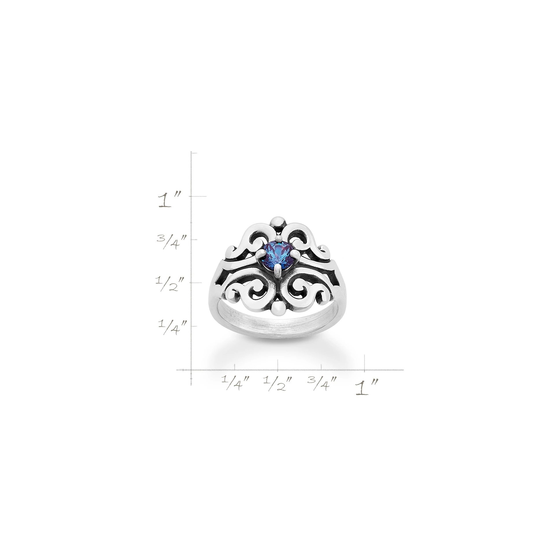 Spanish Lace Birthstone Ring - Image 3