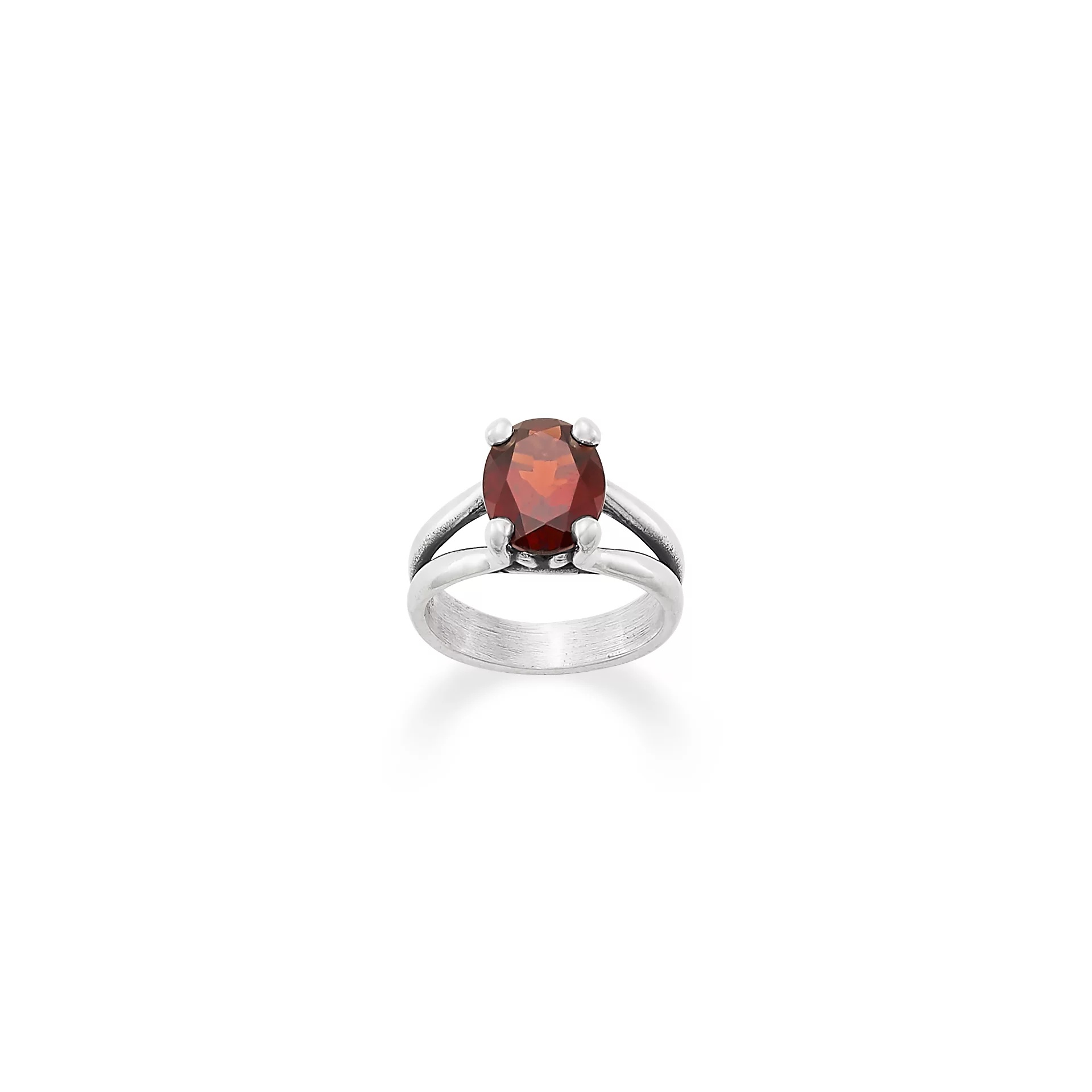 Oval Gemstone Ring