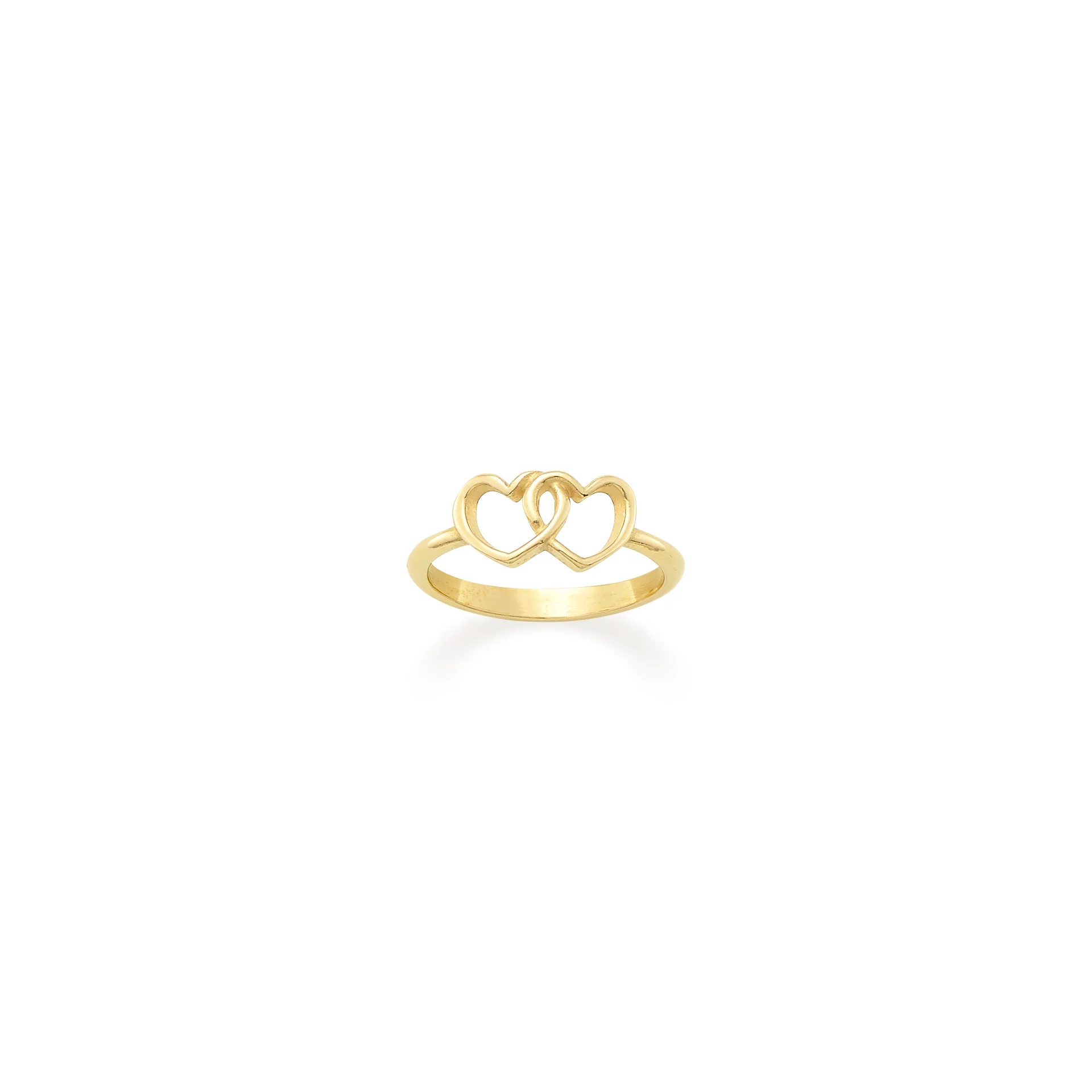 Two Hearts Together Ring
