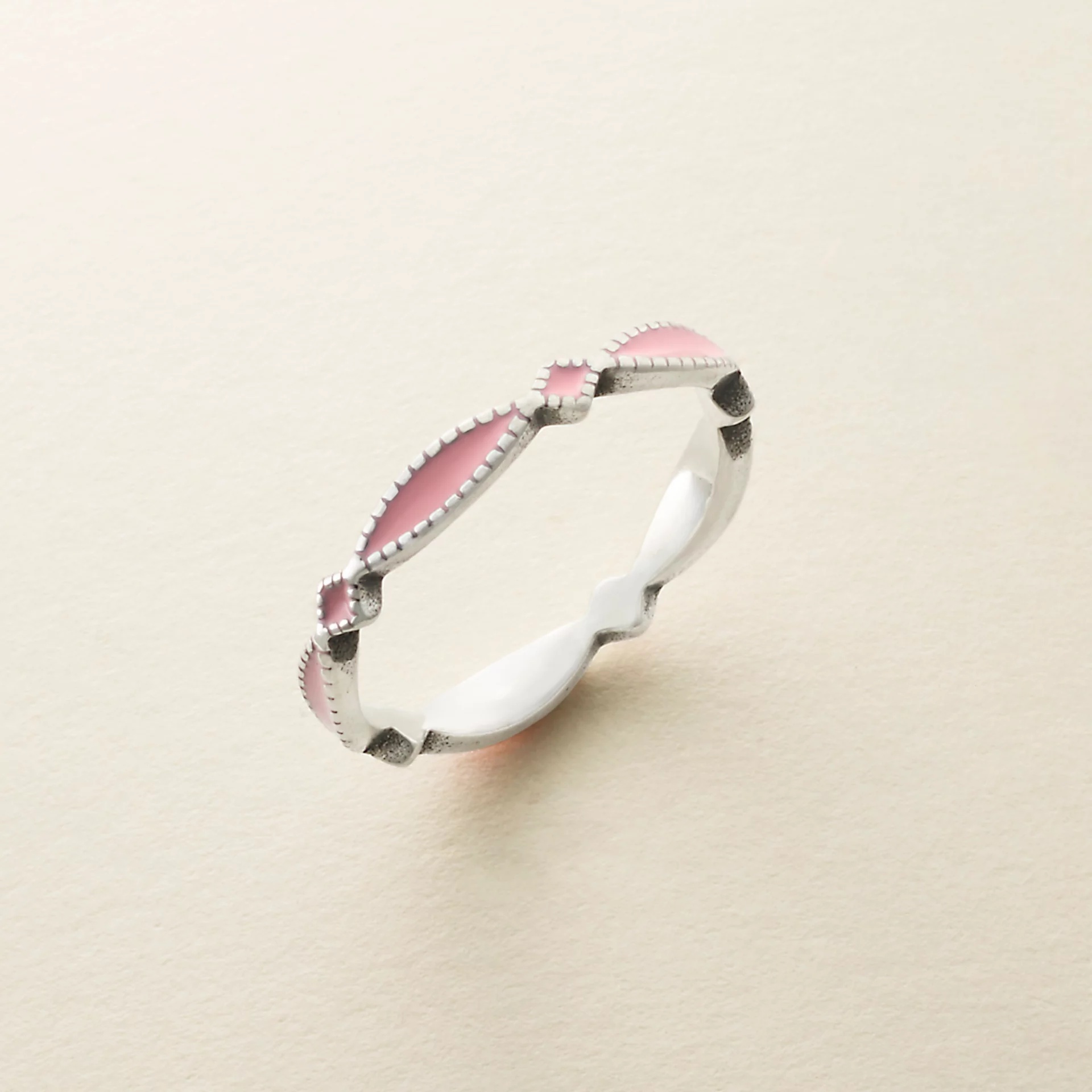 Enamel Cordoba Stacker Ring - Image 2