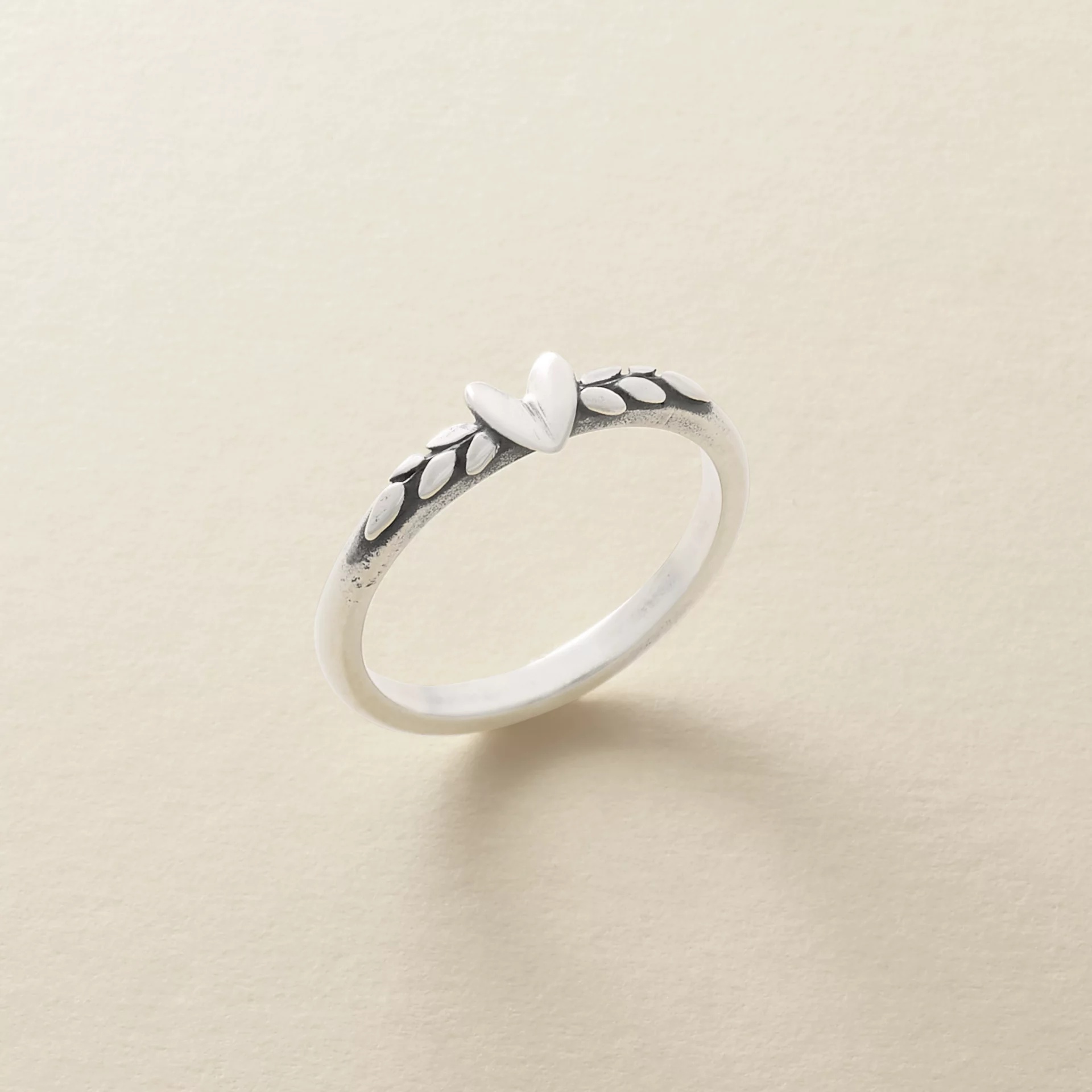 Heart and Vine Ring - Image 2